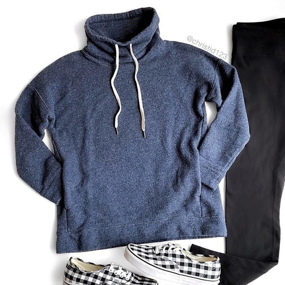 J. Crew Cowl Neck Sweatshirt - Picture 1 of 8